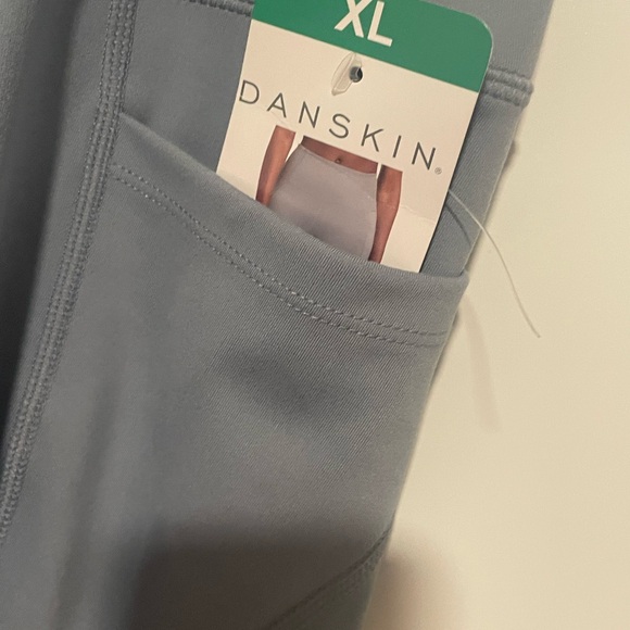 Danskin Charcoal High-Rise Leggings - Picture 4 of 6